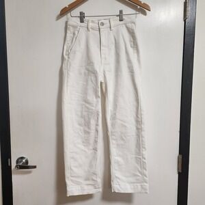 Everlane The Straight Leg Crop Short Jeans